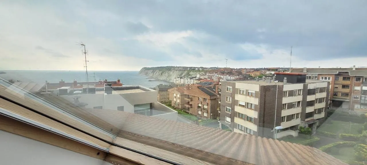 Arrigunaga Beach View Atico Con Terraza Y Parking Getxo